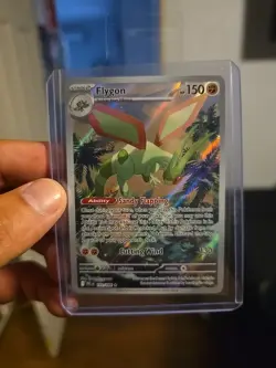Flygon 101/094 Illustration Rare IR Pokemon TCG Phantasmal Flames English NM - Image 3