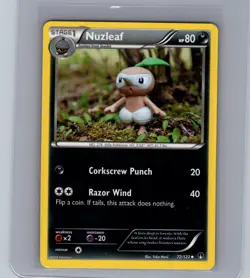 Nuzleaf 72/122 Breakpoint - Pokemon TCG - Image 1