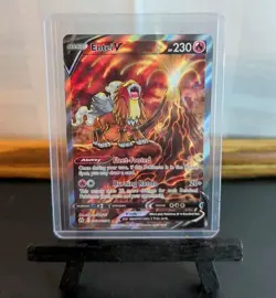 Pokemon TCG Entei V GG36/GG70 SWSH: Crown Zenith: Galarian Gallery - Image 2