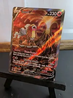 Pokemon TCG Entei V GG36/GG70 SWSH: Crown Zenith: Galarian Gallery - Image 5