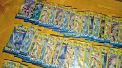 Pokemon TCG Lot 100 Packs Sun & Moon Guardians Rising Burning Shadows 3-packs - Image 3