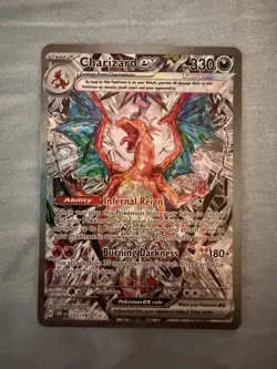 2023 Pokemon SV Charizard ex Full Art Special Illustration Rare #223/197 - Image 1