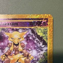 Pokemon Alakazam Expedition Base Set Reverse Holo Rare Box Topper - Image 2
