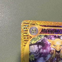 Pokemon Alakazam Expedition Base Set Reverse Holo Rare Box Topper - Image 4