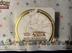 Pokemon Sword & Shield Brilliant Stars ETB Elite Trainer Box - Sealed New - Image 1