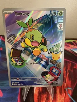 Turtwig - 040 Promo ME: Mega Evolution Promo Pokemon Holo Near Mint - Image 2