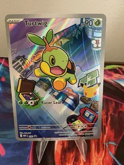 Turtwig - 040 Promo ME: Mega Evolution Promo Pokemon Holo Near Mint - Image 3