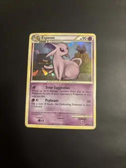 Espeon 2/90 Pokemon Holo Cracked Ice Undaunted HGSS HP - Image 1