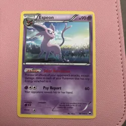 Pokemon Dark Explorers Espeon 48/108 Regular Non Holo Rare LP - Image 1