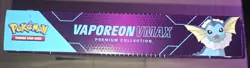 Pokemon TCG Vaporeon VMAX Premium Collection Box Sealed Unopened - Image 2