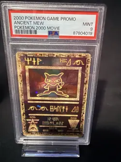 🧬 PSA 9 Ancient Mew Pokemon 2000 Movie Promo Holo Vintage Clean 🔥 - Image 1