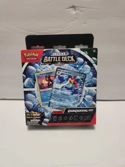 Pokemon TCG Deluxe Battle Deck Quaquaval EX W/ Radiant Greninja NEW/SEALED - Image 1