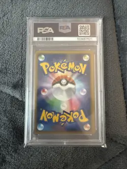 2007 POKEMON JPN PROMO FAN CLUB 2,000 EXP PTS. #002 CHIMCHAR-HOLO PSA 9 - Image 2