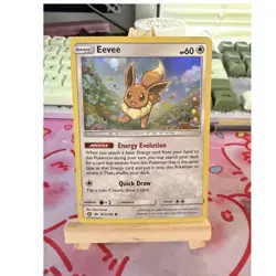 Pokemon TCG Eevee 101a/149 Sun & Moon Promo Holo English 60 HP - Image 1