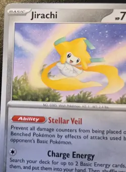 Jirachi 126/182 Common Scarlet & Violet: Paradox Rift Pokemon TCG - Image 2