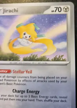 Jirachi 126/182 Common Scarlet & Violet: Paradox Rift Pokemon TCG - Image 3