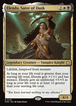Elenda, Saint of Dusk FDN NM MTG - Image 1