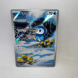 Piplup 098/094 Illustration Rare Phantasmal Flames Pokemon Holo Near Mint - Image 1