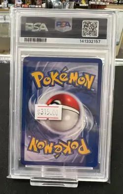 PSA 5 2000 Pokemon Base Set II #4 Charizard Holo Rare - Image 2