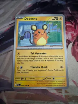 Dedenne 029/088 Common Perfect Order Pokemon Near Mint - Image 1