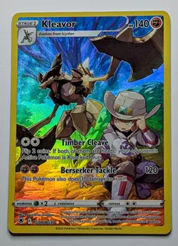 Kleavor TG08/TG30 Trainer Gallery Full Art Holo Pokemon Astral Radiance NM - Image 1