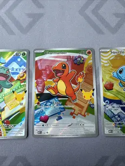 Pokemon TCG First Partner Illustration Collection Series 1 Kanto GEN 1 Set NM - Image 4