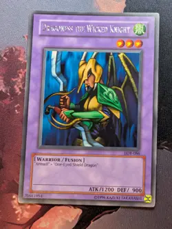 Yu-Gi-Oh! | Dragoness the Wicked Knight - LOB-086 - Rare - UNLIMITED - OLD PRINT - Image 1