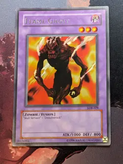 Yu-Gi-Oh! | Flame Ghost - LOB-029 - Rare - VLP - UNLIMITED - OLD PRINT - Image 1