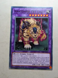 Yugioh Amazoness Pet Liger CIBR-EN094 Common 1st Edition - Image 1