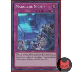 Yugioh Madolche Nights MP14-EN051 Super Rare 1st Edition NM - Image 1