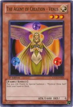 The Agent of Creation - Venus - SDLS-EN006 - Common Yugioh - Image 1