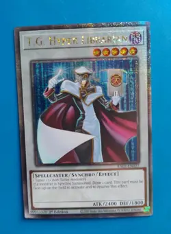 Near Mint Yugioh T.G. Hyper Librarian - RA02-EN027 - Quarter Century Secret Rare - Image 1