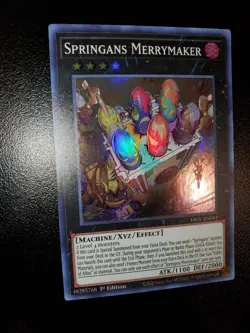 Yugioh Springans Merrymaker SR 1st Ed. LIOV-EN041 Near Mint - Image 2