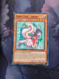 Fairy Tail - Snow TDIL-EN042 1st Edition Yugioh TCG VLP - Image 1
