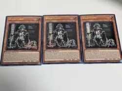 3x Ultra Rare Wightlord Yugioh! Mega Pack - Image 1