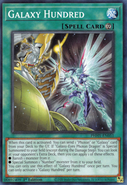 Galaxy Hundred PHHY-EN051 1st ED Yu-Gi-Oh! - Image 1