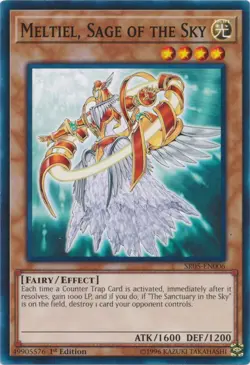 1x (NM) Meltiel, Sage of the Sky - SR05-EN006 - Common - 1st Edition YuGiOh - Image 1