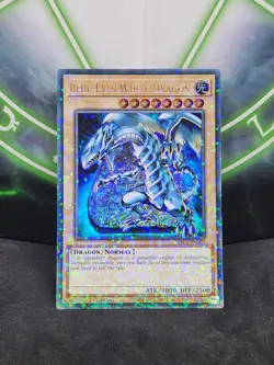 Yugioh Blue-Eyes White Dragon HAC1-EN001 1st Edition Duel Terminal Ultra Rare NM - Image 1