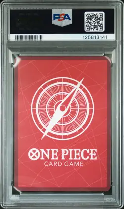 2025 ONE PIECE PROMOS PSA MAGAZINE EXCLUSIVE #001 SHANKS PSA 9 - Image 2