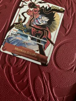 One Piece Monkey D. Luffy 3rd Anniversary Winner - Image 3
