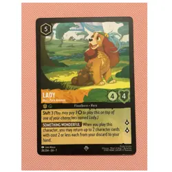 Disney Lorcana Lady - Miss Park Avenue Rare 28/204 Normal - Image 1