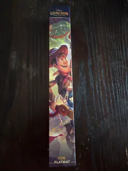 *IN-HAND*Exclusive! Lorcana Wilds Unknown Toy Story Foil PlayMat Disney Springs - Image 1