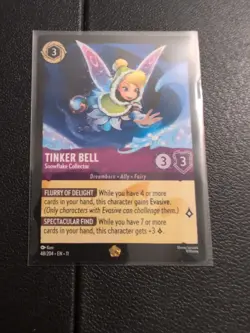 Disney Lorcana Tinker Bell - Snowflake Collector 48/204 Winterspell Regular NM - Image 1