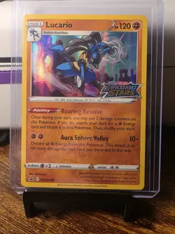 Lucario SWSH186 SWSH: Sword & Shield Promo Cards Holo Near Mint Pokemon TCG - Image 1
