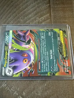 Mega Gengar Ex Full Art Pokemon Card 056/094 Ultra Rare NM/Mint Condition - Image 4