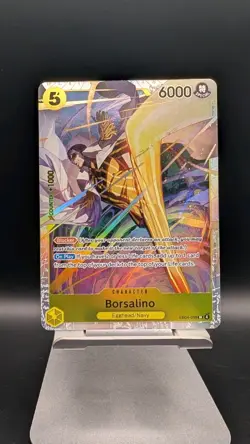 One Piece Card Game Borsalino SR EB04-058 English Adventure KAMI's Island OP15 - Image 1