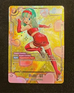 Bulla : GT FB03-127 FINALIST Championship Tournament Gold Promo Dragon Ball Card - Image 1