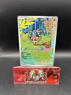 Hitmontop 240/217 Illustration Rare Full Art ASC Pokemon Card NM - Image 1