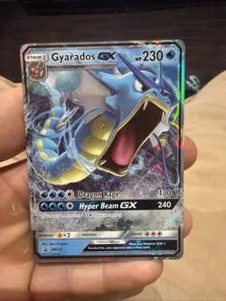 Pokemon Card TCG - Gyarados GX SM212 Hidden Fates Sun & Moon Promo- Near Mint - Image 1