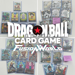 215+ HOLO Card Dragon Ball Super Fusion World Lot SCR R SR Leader Alt Art Manga - Image 1